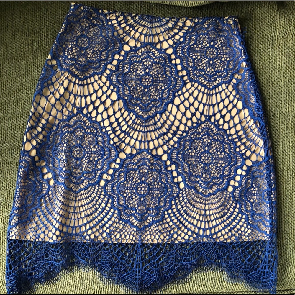 NWOT For Love and Lemons Grace Set Lace Top Skirt - Picture 5 of 7